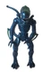 Metallic Blue Xenomorph Warrior Alien 7" Action Figure - Loose 2020 Lanard Toys