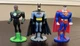 JLU: BATMAN, SUPERMAN, GREEN LANTERN Metal Collection Mattel 2004 3" Figures