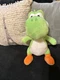 Nintendo Super Mario 20 Inch Yoshi Plush Pillow Toy, Soft, Green, Shell Pocket