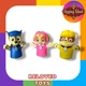 Nickelodeon Paw Patrol Finger Puppets Set of 3 Kids Bath Toys Ginsey Chase Skye
