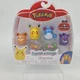 Pokemon Squishmallows Squishalongs 4 Mini-Squish Pikachu Gengar Teddiursa Marill