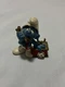 Smurfs Telephone Smurf Phone Vtg Figure 1980s Toy PVC Figurine Peyo Schleich