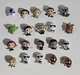 Disney Doorables Star Wars Mixed Lot 20 Figures
