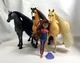 2017 DREAMWORKS SPIRIT RIDING FREE, CHICA LINDA, XERXES HORSE AND LUCKY