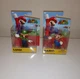 Super Mario Bros. Luigi & Mario  w/Hat Jakks Pacific Action Figures Kids Toy New