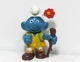 Smurfs Hiker Smurf 20041 Figure vintage 1970s PVC Schleich Peyo Figurine