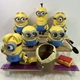 Lot Of 6 Universal Studios THINKWAY TOY Minions, Moving Parts READ
