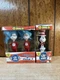 Dr Seuss Thing 1 & Thing 2 w/ Cat In The Hat Wacky Wobblers