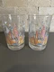 Vintage Walt Disney World 25th Anniversary Remember The Magic Drinking Glasses