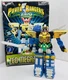 1996 Mighty Morphin Power Rangers Deluxe ZEO Megazord Bandai 2578 Zord BOX READ