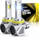 AUXITO H11 LED Bulbs 48000LM, 6500K, Plug & Play, 2-Pack