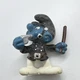 Smurf Policeman 1981 Schleich Police Officer Cop 20123 Rare Vintage Figure