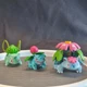 Mega Venusaur Ivysaur Bulbasaur Pokemon Figures Takara Tomy & Jazwares Mid 00's