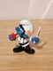 Schleich Smurf: 20123 POLICE OFFICER - PROMO SHELL Custom (Smurf)