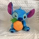 Disney Stitch With Pineapple Plush 7&rdquo; Stuffed Toy Great Condition