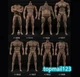 WorldBox 1:6 Scale PVC Durable Male Action Figure Body Fit 12'' Doll Head Sculpt