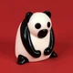 2000 Banpresto | One Piece (DOSKOI PANDA) 1.25&rdquo; Toy Figure Japan RARE Mascot VTG