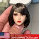 US YMTOYS YMT073B 1/6 Beauty Head Sculpture Short Hair Fit 12in Figure Model Toy