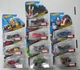 Lot of 10 2014 Hot Wheels Marvel Character Car  Spider-Man Venom Iron Man....