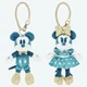 Tokyo Disney Sea 25th Anniversary Mickey Minnie Plush Charm Sparkling Jubilee