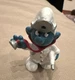 Smurfs 20037 Doctor Smurf Stethoscope Vtg Schleich Peyo Figure PVC Figurine