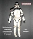 Star Wars Sandtrooper Sergeant 30th Anniversary Action Figure Hasbro used