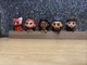 Complete Set Of Turning Red Disney Doorables, Series 8, 5 item lot, Miriam, Mei