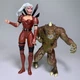 Playmates Wild C.A.T.S Daemonite Alien Foe & Zealot Warrior Action Figures 1994