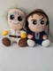 Phunny Plush Doc Brown BTTF Marty McFly Lot of 2 Plush 8" New with Tags Kidrobot