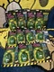 Lot Of  11 The Incredible Hulk Marvel Collectors Clip Clock Collectable 2003 New