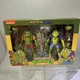 TMNT Rasputin and Genghis Figures Teenage Mutant Ninja Turtles Sealed NECA #ML