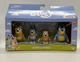 Bluey and Friends 2.5-3" Poseable Figures, 4 Pack ~ New in Box RARE FIND! 🔥