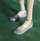 1/12 Black Flat Shoes Female Model For 6" Crazy Figure LT003 LT004 Figure Body