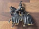Schleich 70032 Black Knight w/ Shield on Horse Set Joust Tournament 2004 Figure