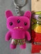 New Fuggler Bag Clip Metal Keychain Series 2 Reek-o Pink Flocked Rare Catch Me