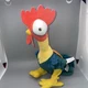 Disney Moana  Hei Hei 13" Plush Rooster Animated EUC