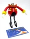 Sonic the Hedgehog Dr Eggman Robotnik 4" Bendy Bendable Figure JAKKS Pacific