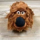 Toy Factory Plush Dog Duke Secret Life Of Pets Brown Stuffed Animal Lovey 12"L