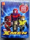 MARVEL X-MEN MiniMates Mini Mates/Figures 4-PACK with DVD Darktide XMEN