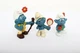 Smurfs Schleich 20041, 20081, 20017 Hiker, Tyrolese with Pipe, Vanity Smurf