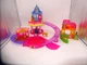 Disney Glitter Glider Castle MagiClip Princess Dolls Set Lot Kingdom with Animal