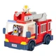 Bluey Firetruck, Firetruck with Bluey, Exclusive Firefighter Bingo and Bob Bilby