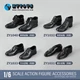 ZYTOYS 1:6 Soldier Figurine Leather Shoes Model fit 12in Action Figure Body Doll