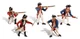 Woodland Scenics SP4454 SceneArama SceneSetters Revolutionary War Soldiers
