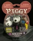 Roblox Piggy Willow 3.5" Series 2  Action Figure w DLC 2021 Gray Wolf Silver Paw