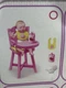 5 Surprise My Mini Baby Series 2 by ZURU Pink High chair