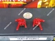 Hot Toys VGM38 Iron Spider Man Armor 1/6 action figure's 2 web shooting hands 