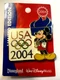 Disney Pin-on-Pin 31783-Mickey Mouse USA Olympics Logo 2004-DVC Exclusive-Ltd.Ed