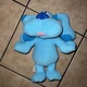 Sing Along Blues Clues Plush Stuffed Animal 12" Vintage TYCO 1997 Not Working