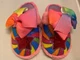 Girls Slippers Shoes Nickelodeon JOJO Glitter Rainbow Star